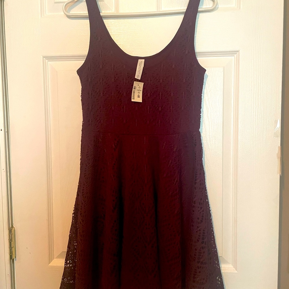 Aeropostale Maroon Mini Dress. Size Medium